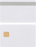 10 Pack Java JCOP Chip Cards with HiCo Silver 2 Track Mag Stripe G4756