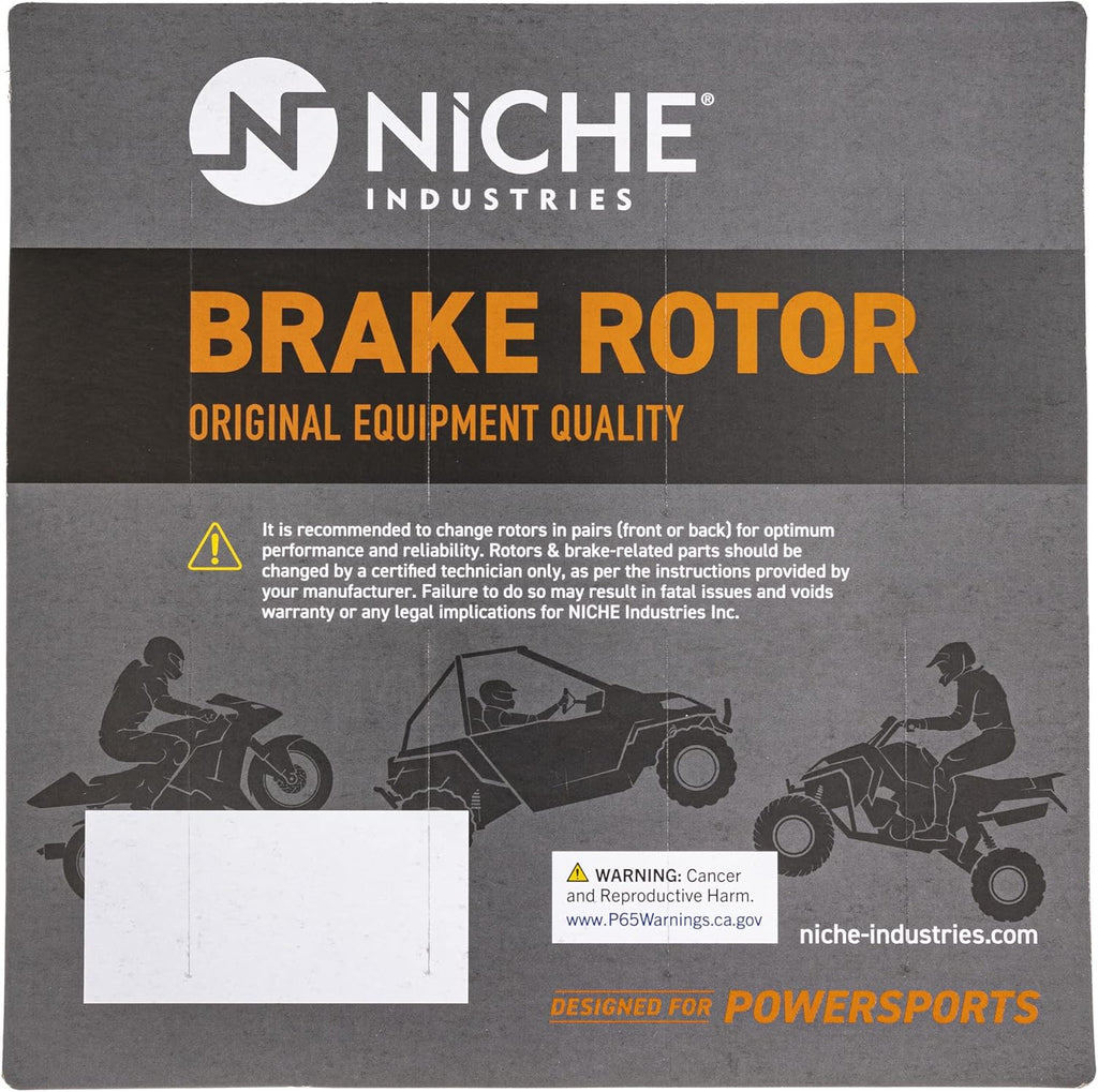 Complete Brake Rotor Pad Semi Metallic Kit For Polaris Ranger 500 570 Sportsman 500 450 700 ETX X2 570 ATV F6829