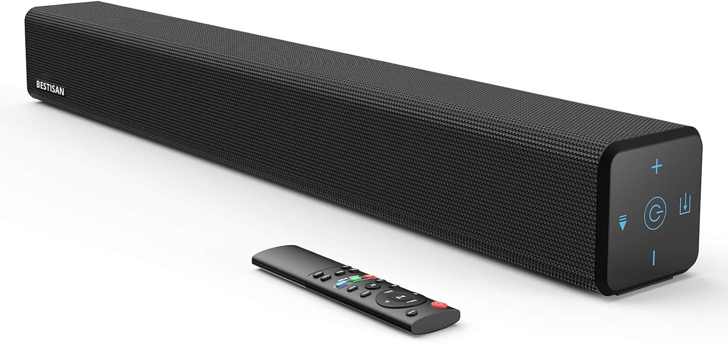 32 Inch 2.1 Channel Bluetooth Soundbar with Built-in Dual Subwoofer L261