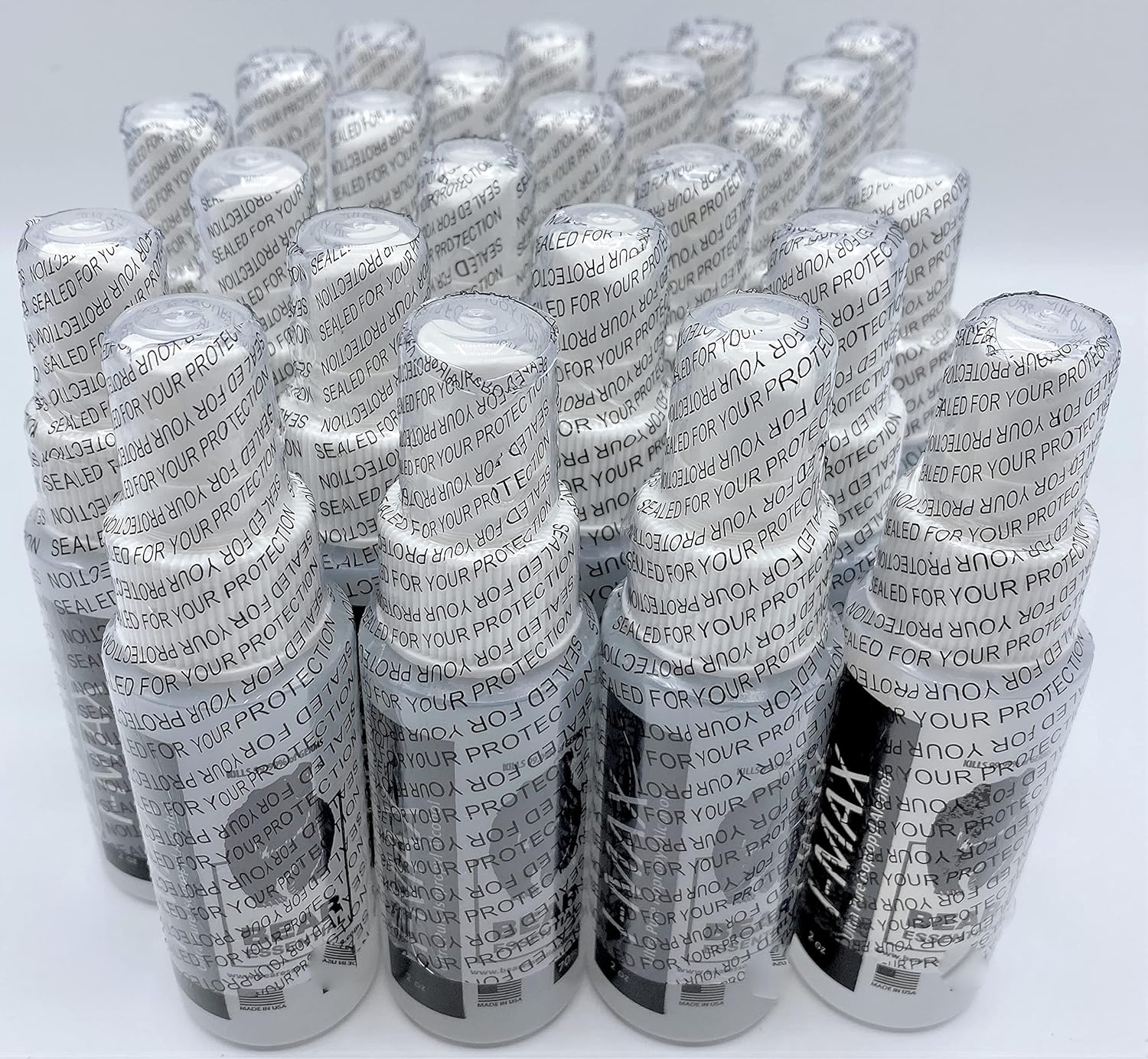 High Purity USP Grade Isopropyl Alcohol 70% 24 Spray Bottles 2 OZ Each V4970