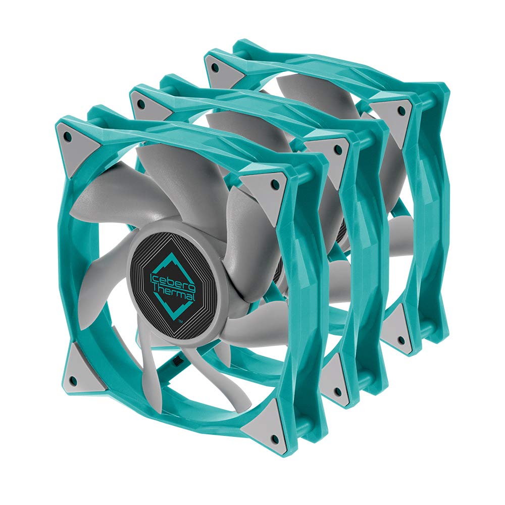 Black 120mm PWM Case Fan (3-Pack) F73082