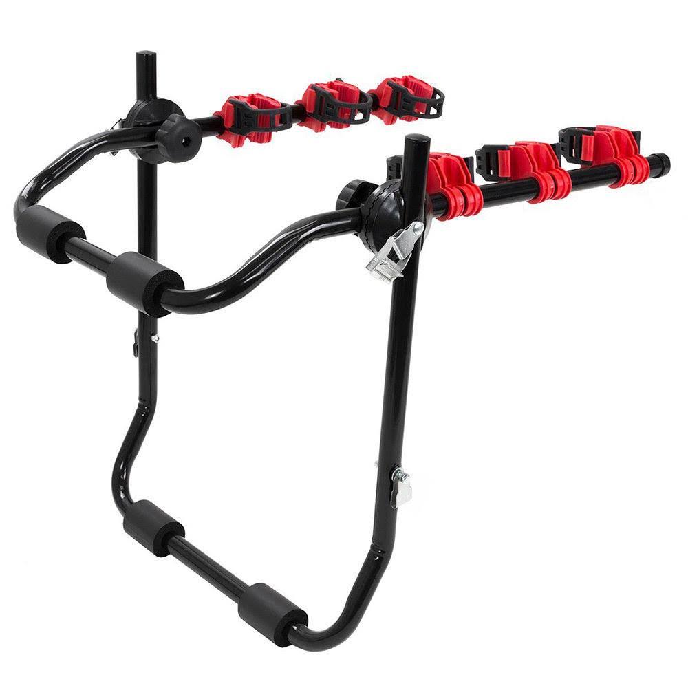 Black 3-Bike Carrier Trunk-Mount Rack V192