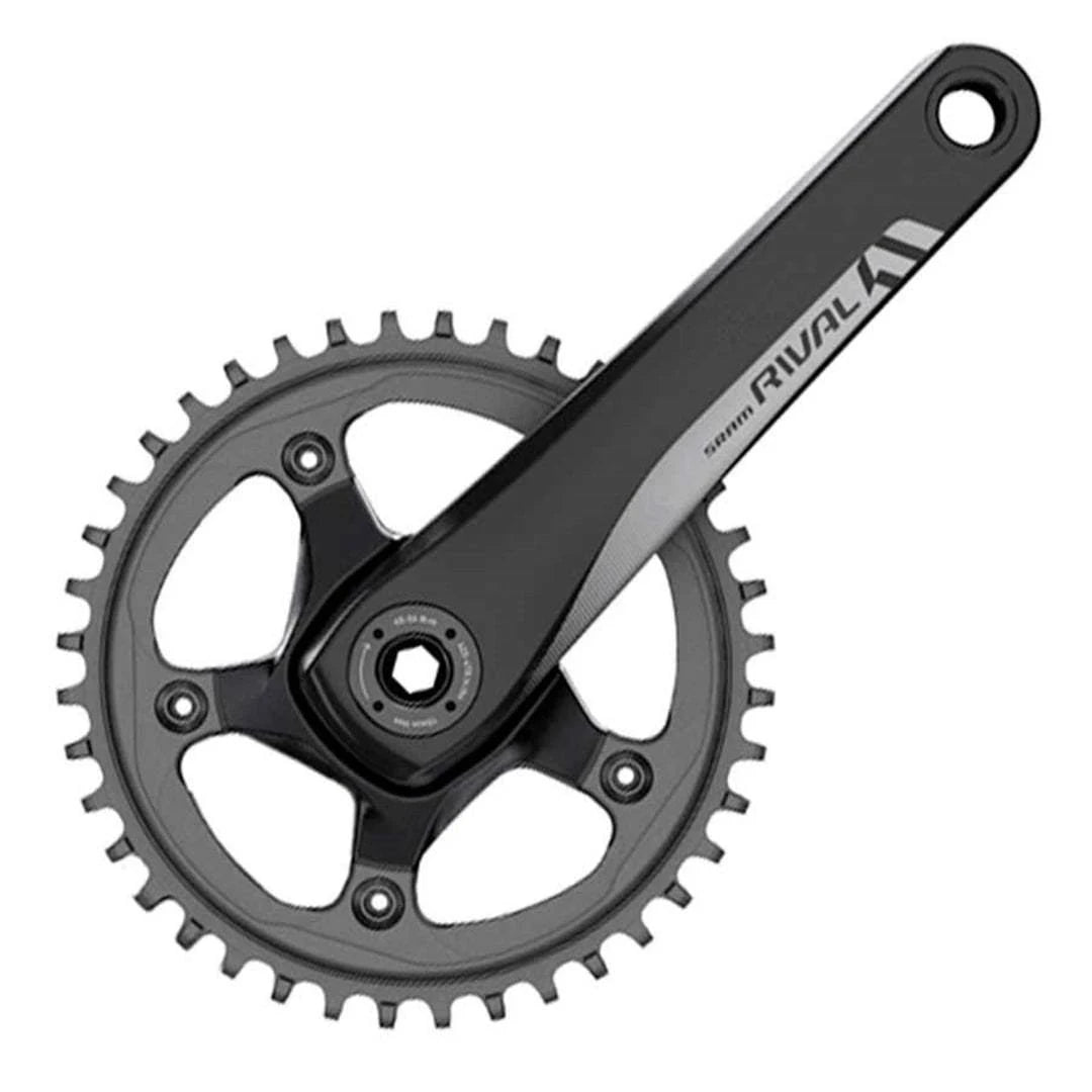 Black 175mm 50T Crankset F324447