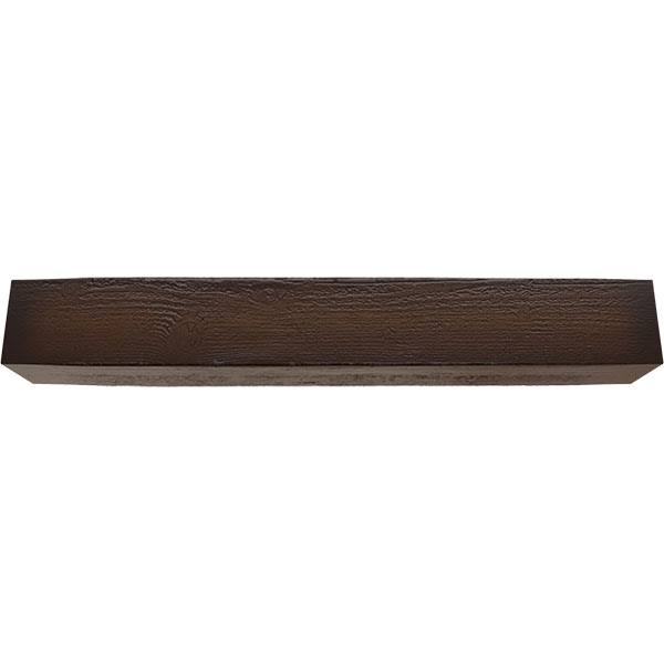 Rough Sawn Faux Wood Fireplace Mantel H510