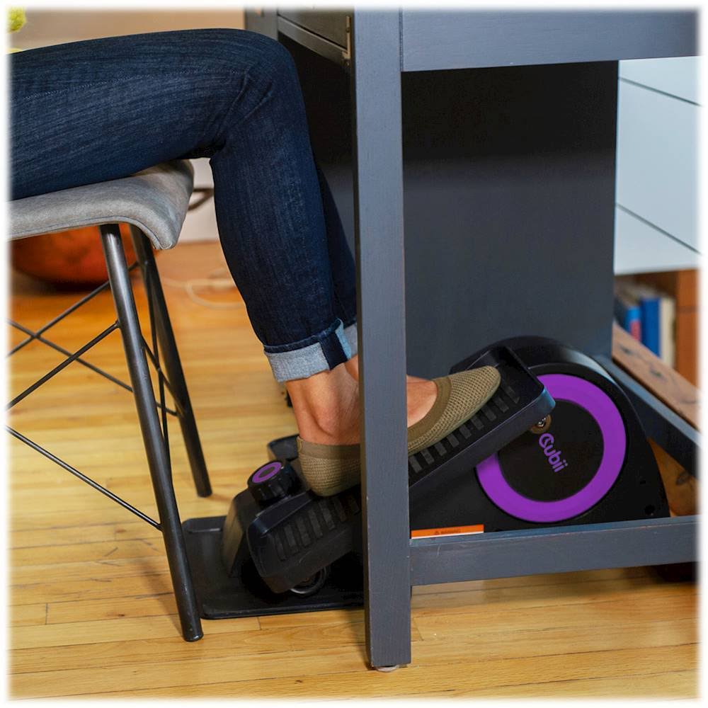 Compact Seated Elliptical Machine Purple A933724