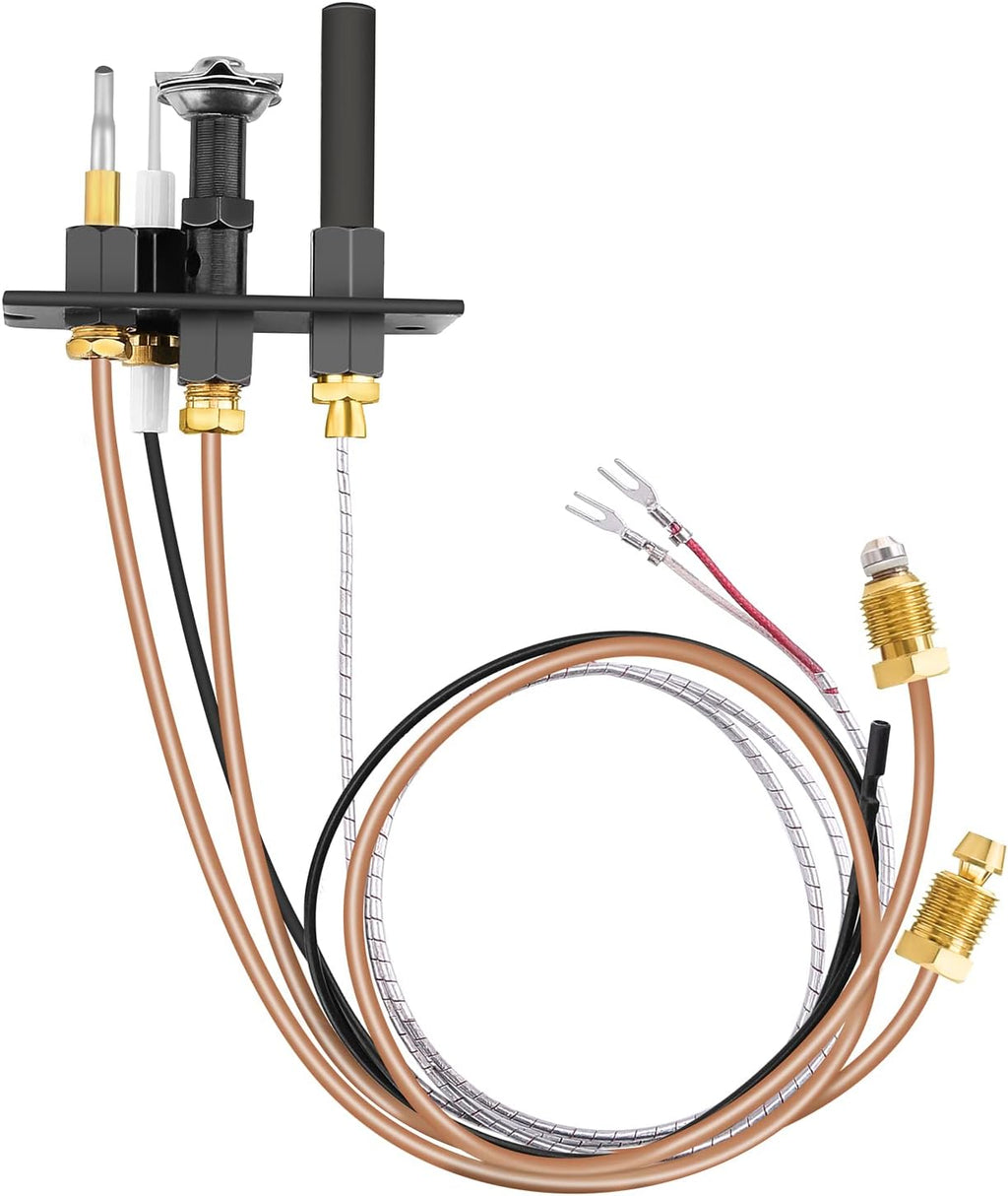 Propane and Natural Gas Pilot Assembly for Fireplace and Stoves W24886