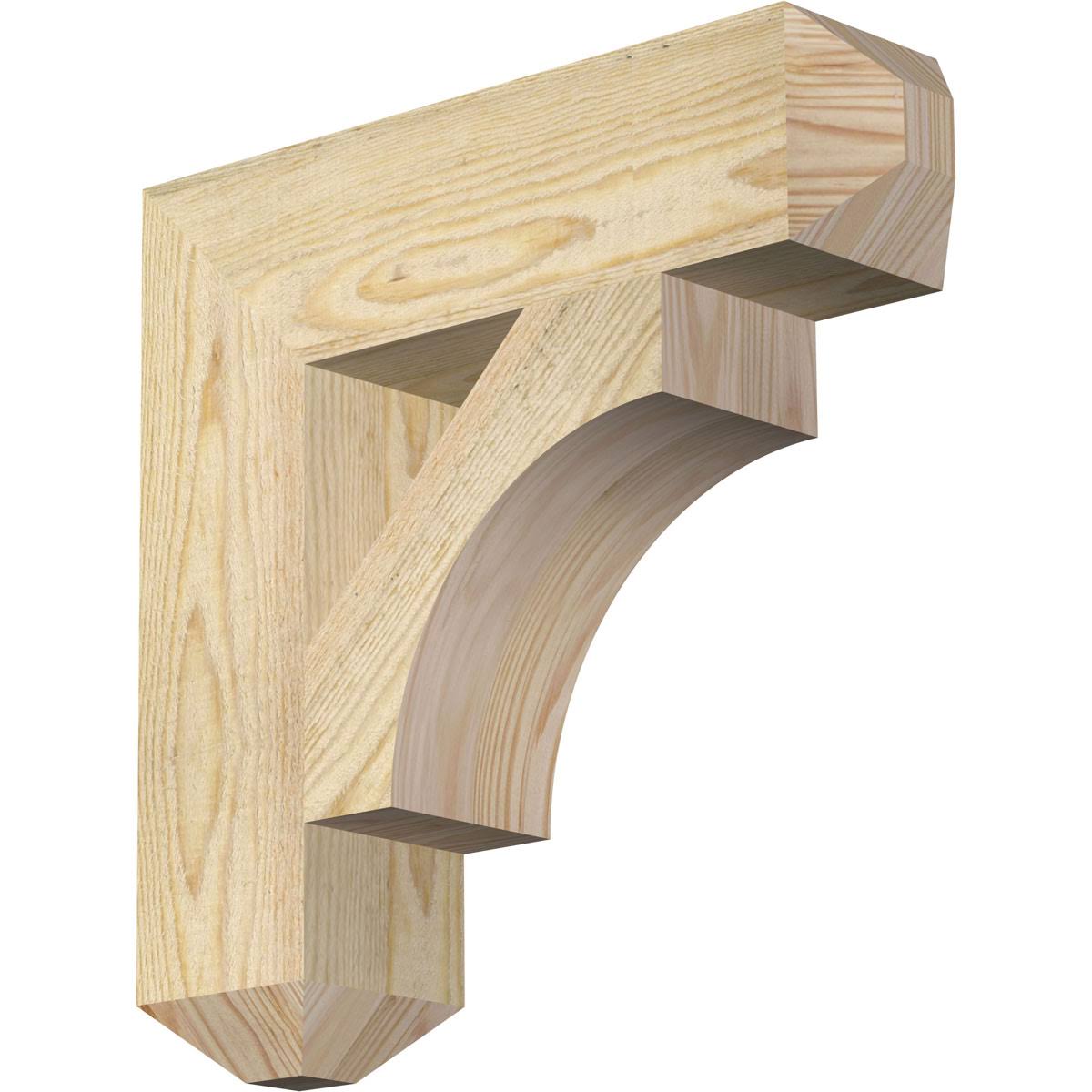 Rough Sawn Douglas Fir Bracket O54569