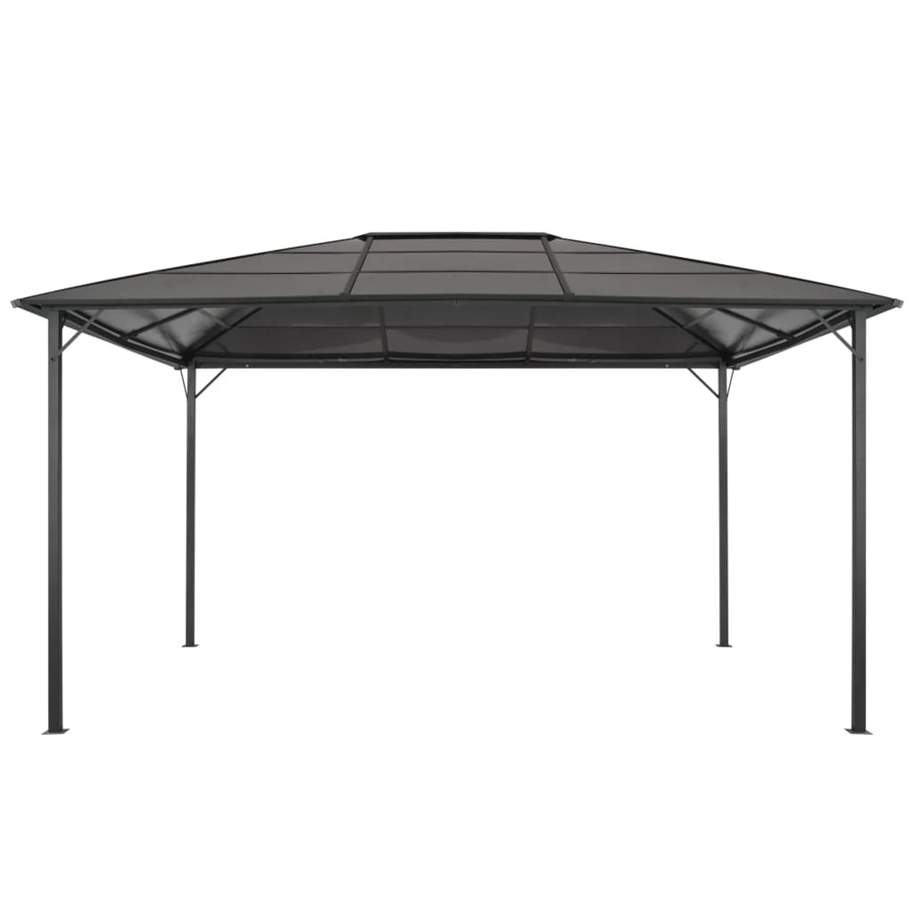 Black Outdoor Party Tent Canopy 18.9ft x 9.5ft x 10.1ft O777849