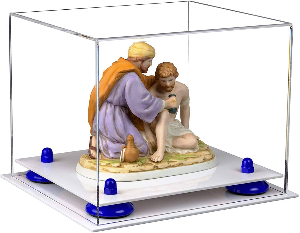 White Base Acrylic Display Case 8.75 x 7.75 x 7 I592008