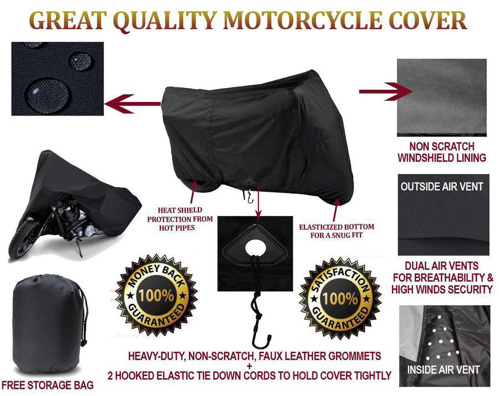 Heavy-Duty Motorcycle Cover V457965