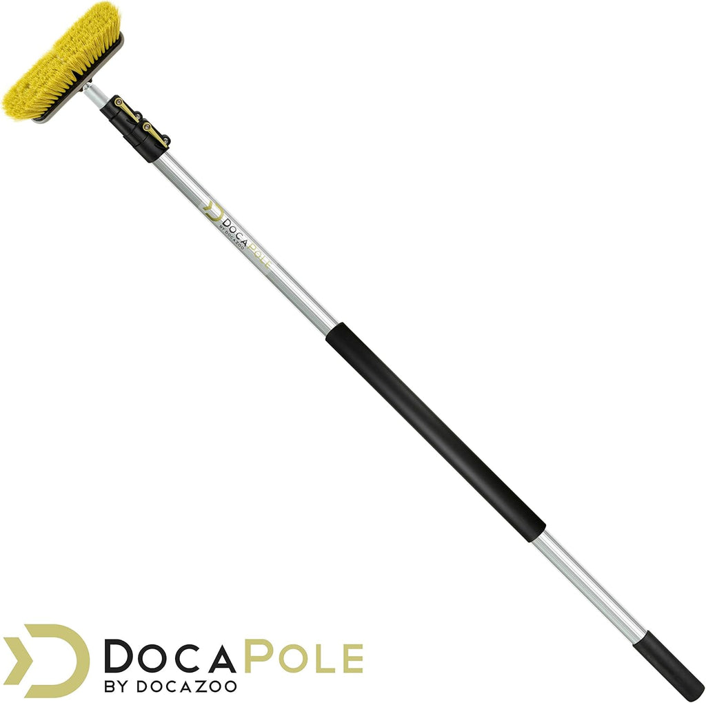 11 Inch Medium Bristle Deck Brush with Telescoping Pole S406958