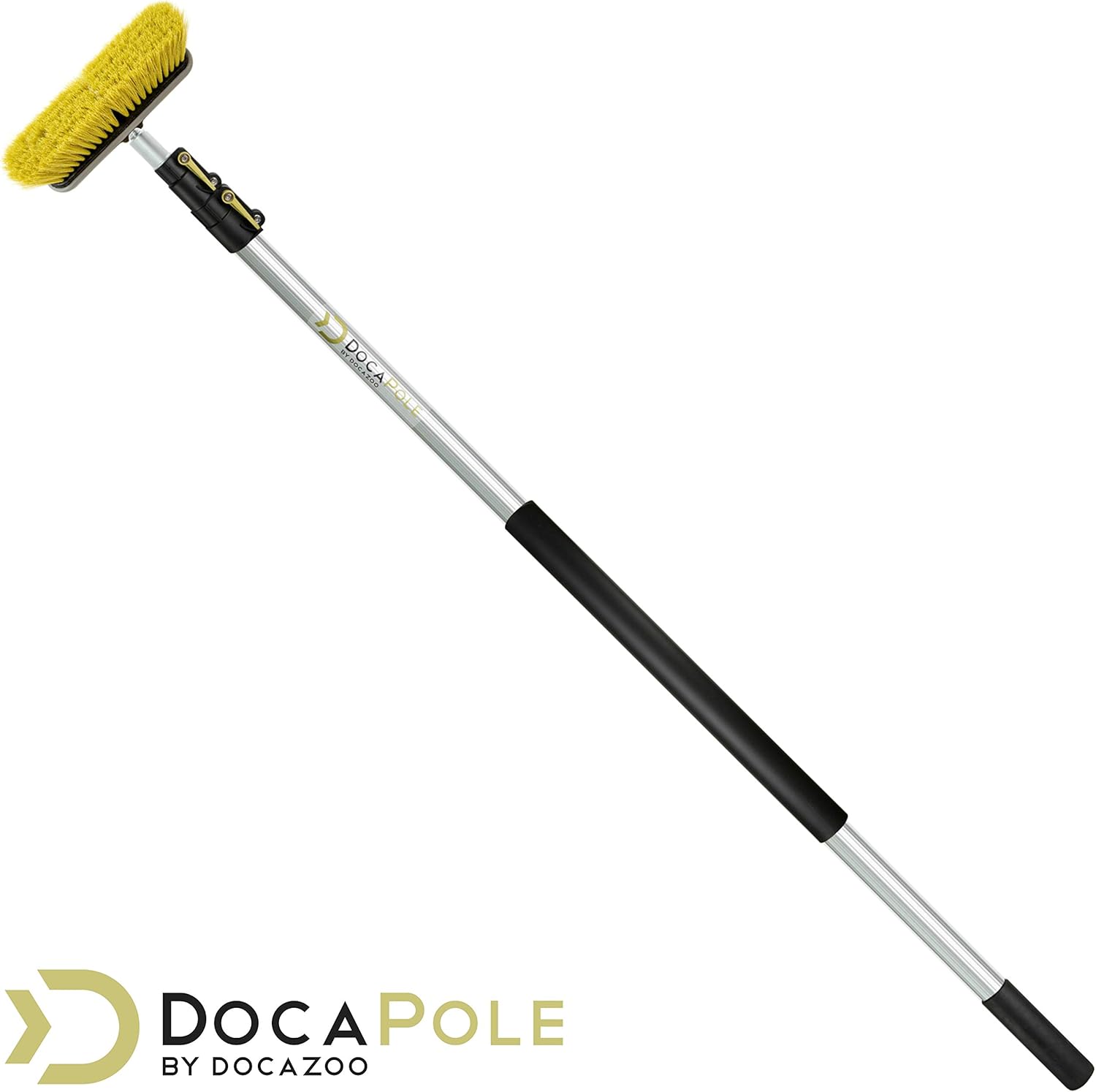 11 Inch Medium Bristle Deck Brush with Telescoping Pole S406958