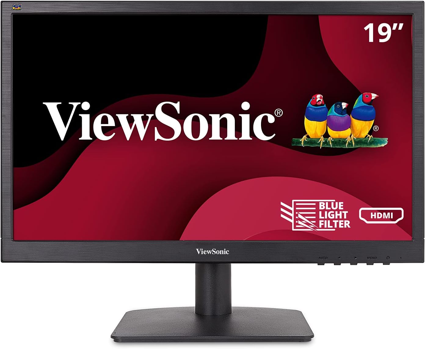 19-Inch WXGA Widescreen Monitor with HDMI, Black X66557
