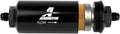 In-Line Filter - AN-6 Male 10 Micron Fabric Element Black Finish G4843