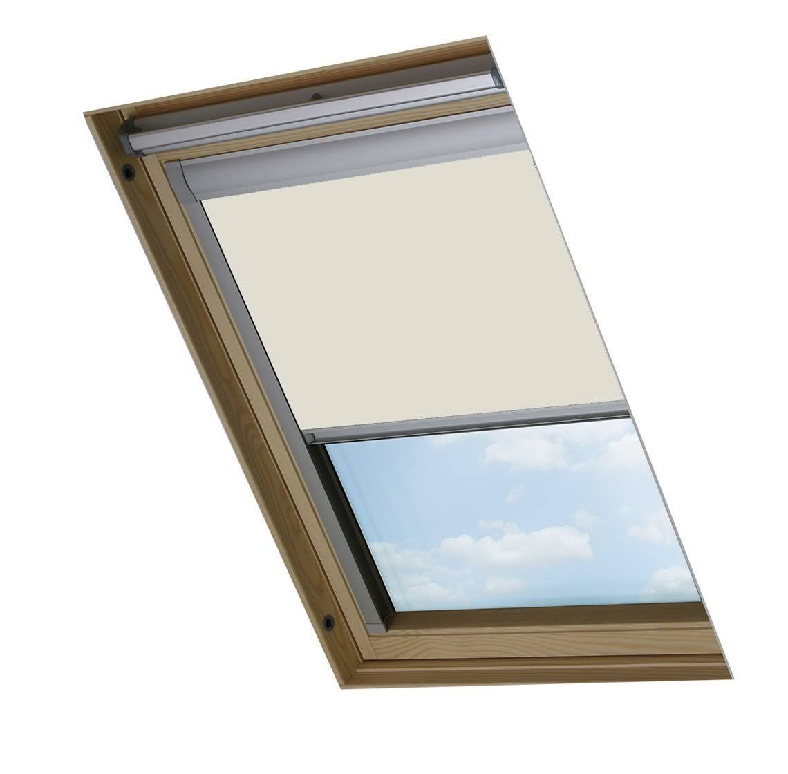 White Blockout Skylight Blind for Velux Roof Windows P141963