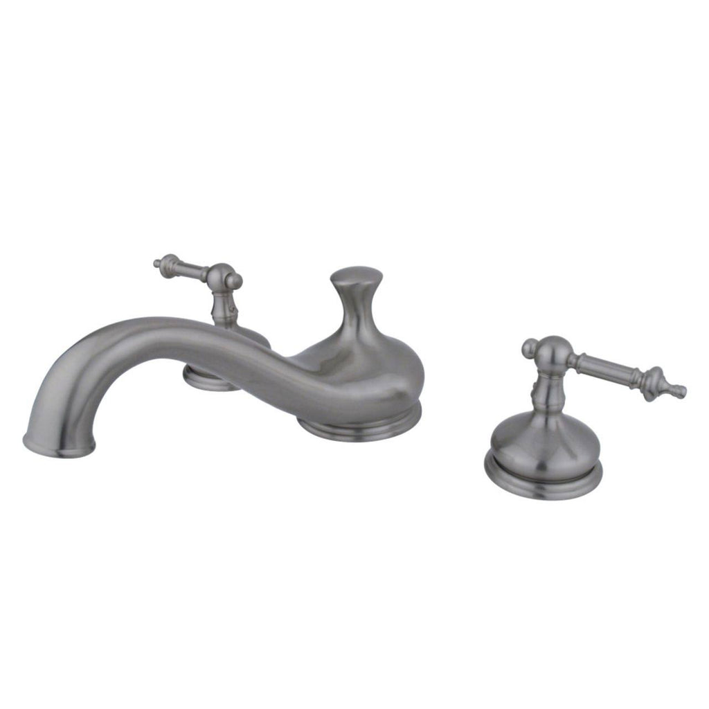 Brushed Nickel Roman Tub Faucet Y845