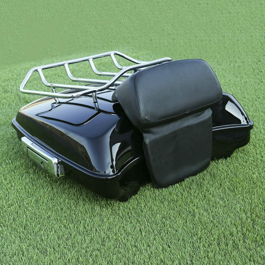 Razor Tour Pak Pack Trunk & Backrest Pad Vivid Black W358841
