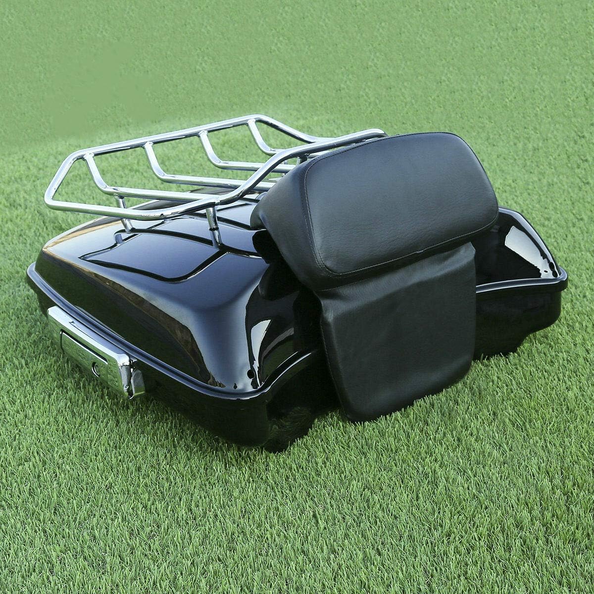 Razor Tour Pak Pack Trunk & Backrest Pad Vivid Black W358841
