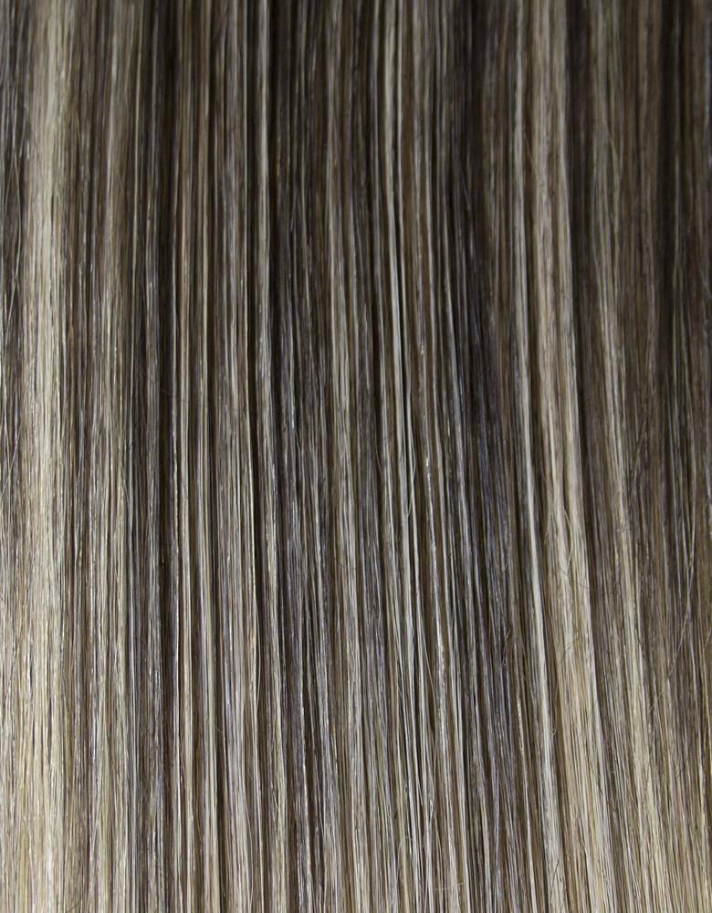 22x22 Ombre Hair Extensions Mochachino Brown/Dirty Blonde B9593