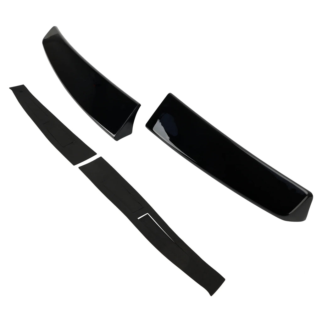 Gloss Black Rear Twin Barn Door Trunk Spoiler C460593
