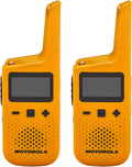 Yellow 25 Mile 2 Way Radio with Charging Dock Q702108