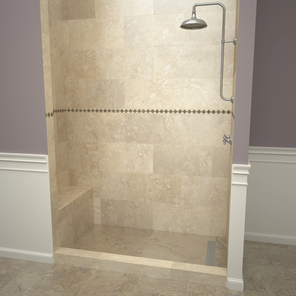 Nickel 42" X 48" Rectangular Shower Base P5800