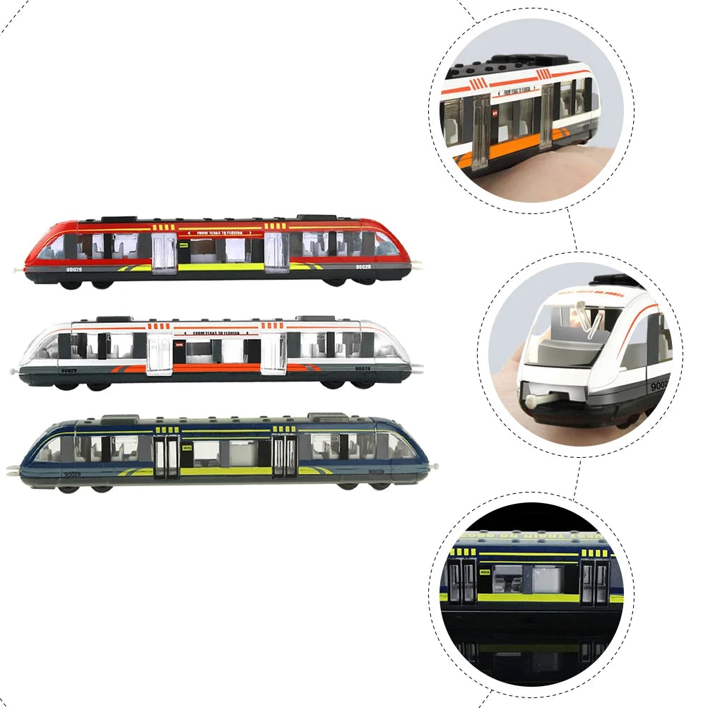 3pcs Simulation Electric Train Toy U74281