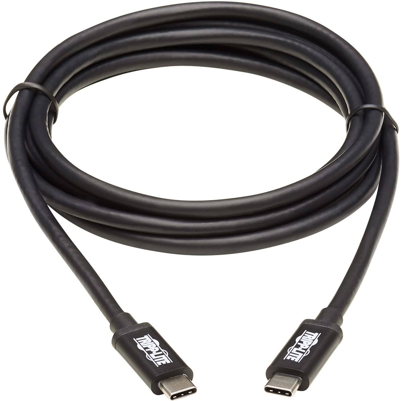 Thunderbolt 3 Cable 20 Gbps Passive 5A 100W PD 4K USB C M/M 1.5m I96739