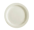 Narrow Rim 6-1/2-Inch White Stoneware Plate, Box of 36 O584