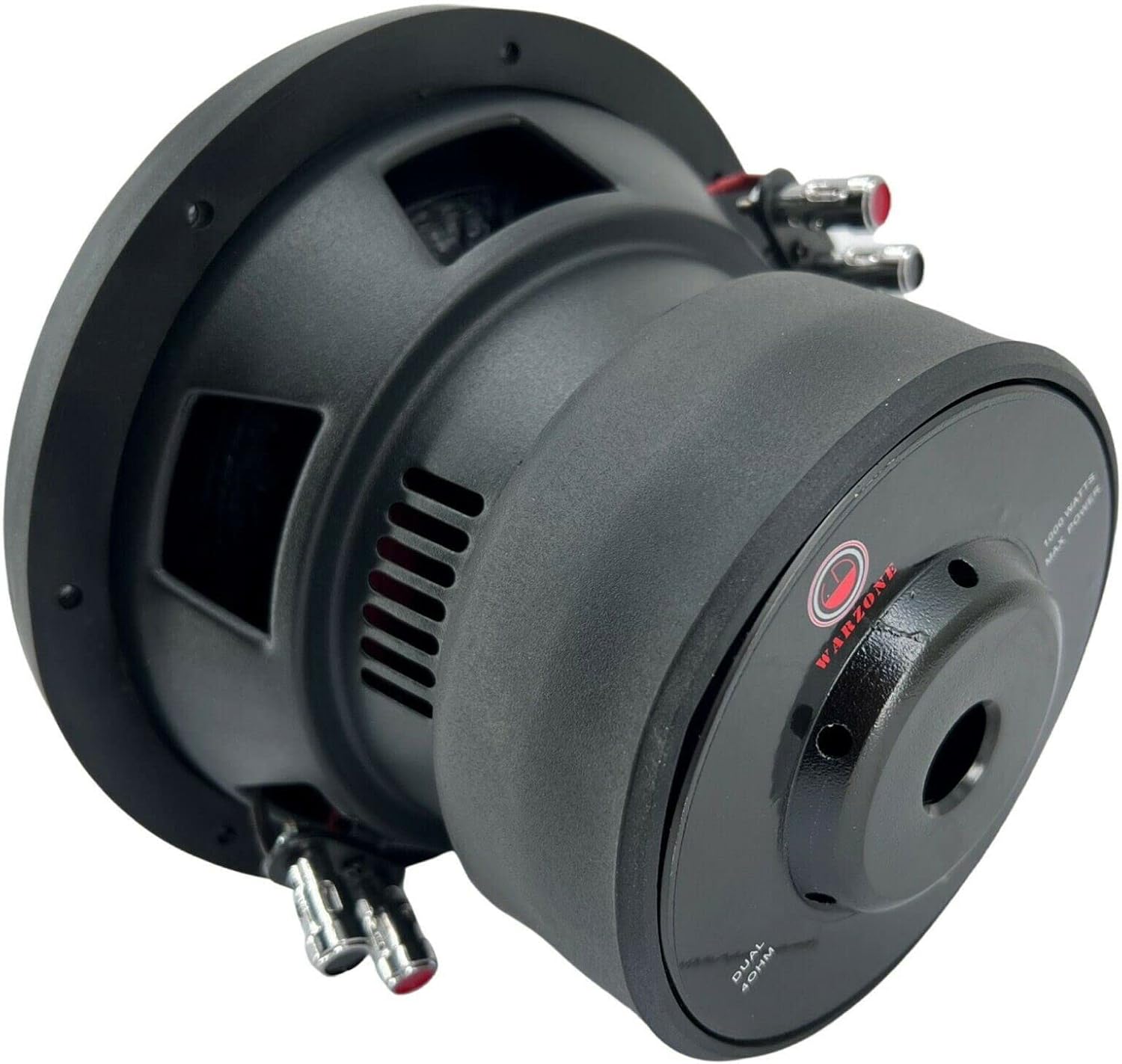 1x 8 Inch 1000 Watt Car Audio Subwoofer 4 Ohm DVC Dual Voice Coil Pack of 2 L8386