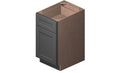 Grey 1 Door 1 Drawer 1 Shelf Base Cabinet C976