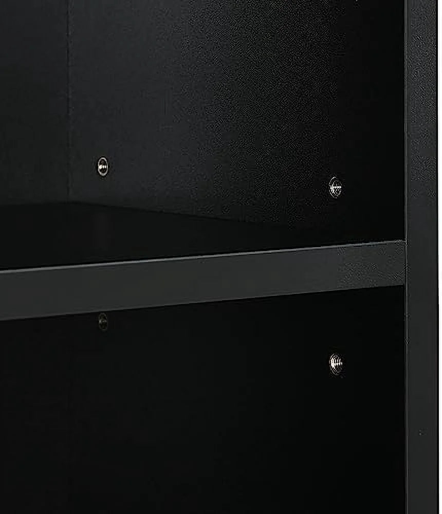 8-Tier Tall Narrow Bookcase with Adjustable Shelves (Walnut) C5444