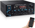 200W Wireless Bluetooth Stereo Amplifier Receiver with USB FM Radio Remote Control D1660