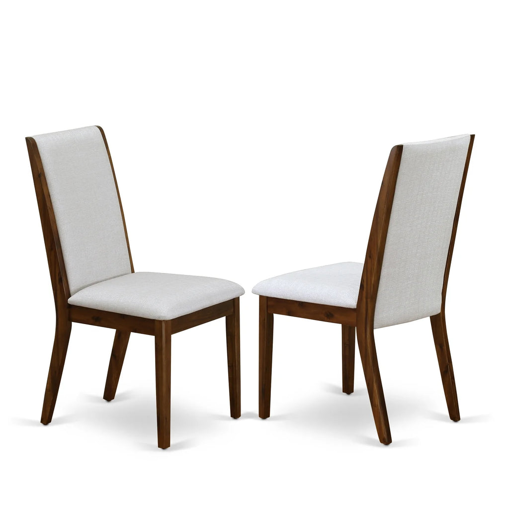5-Pc Mid Century Dining Table Set with 4 Kitchen Chairs Z8311