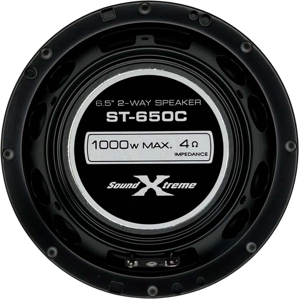 2 Pairs 6.5-Inch 2-Way Car Audio Component Speaker System Z1957