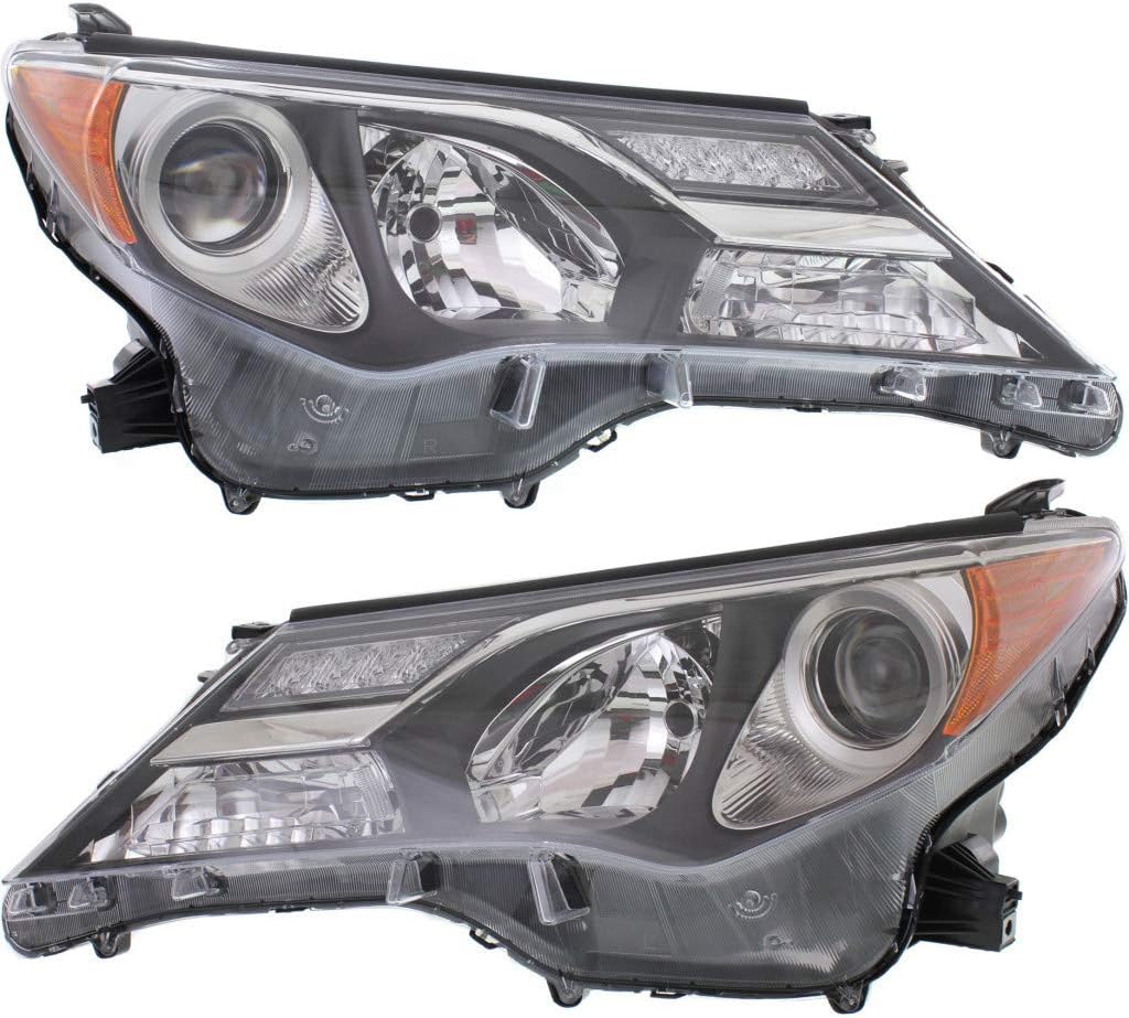 Passenger Side Headlight for Toyota RAV4 2013 2014 2015 R67047