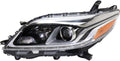 Headlight Assembly with LED DRL Driver Side M27094