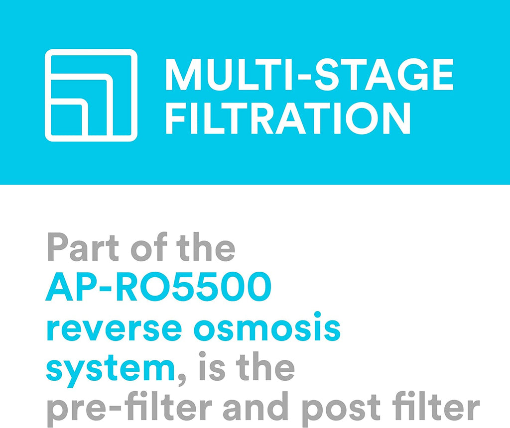 Under Sink Reverse Osmosis Filter Cartridge Set of 2 E834138