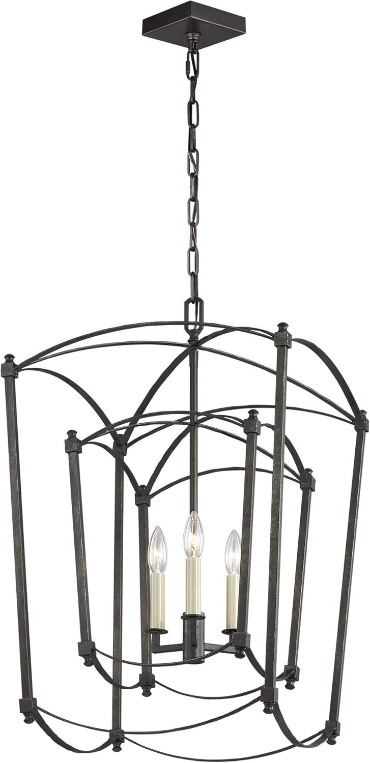 5-Light Antique Guild Candle Chandelier K1629