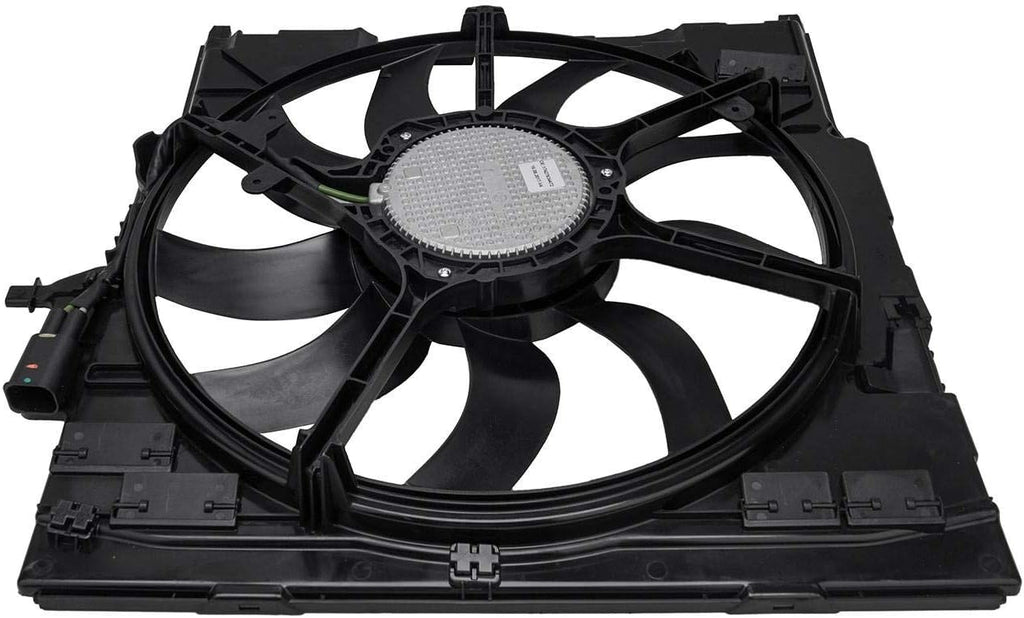 Front Radiator Cooling Fan Motor Assembly for BMW F15 X5 F16 X6 L4242
