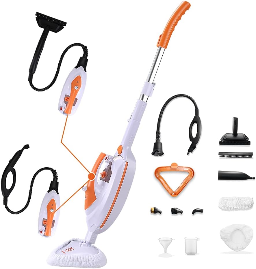 Orange Handheld Steam Cleaner M708965