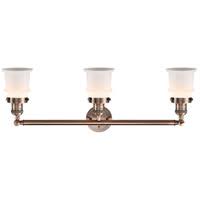 3 Light Antique Copper Bath Vanity Light P719