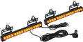 2x16.8 inch 32LED Emergency Flashing LED Traffic Advisor Strobe Light Bar (Red/White) Pack of 2 E688