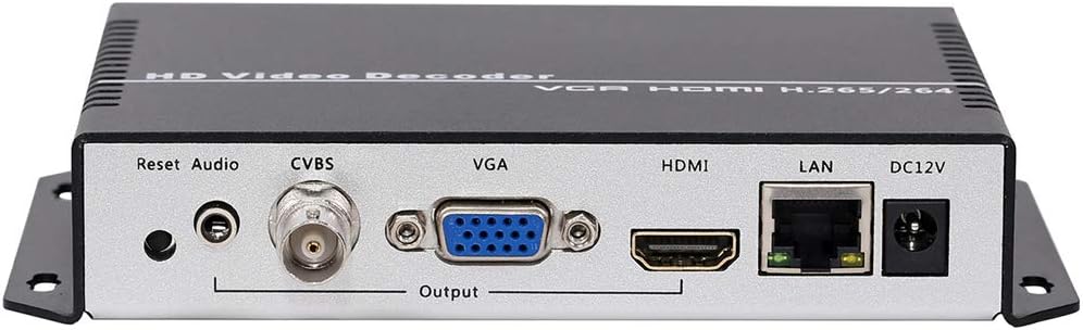 H.265 H.264 IP Video Decoder HDMI VGA CVBS Video Audio Streaming Decoder RTSP UDP SRT ONVIF Decoder M821445