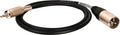 3-Pin XLR Male to 3.5 mm Mini TS Male Cable 75 ft. Gray H956