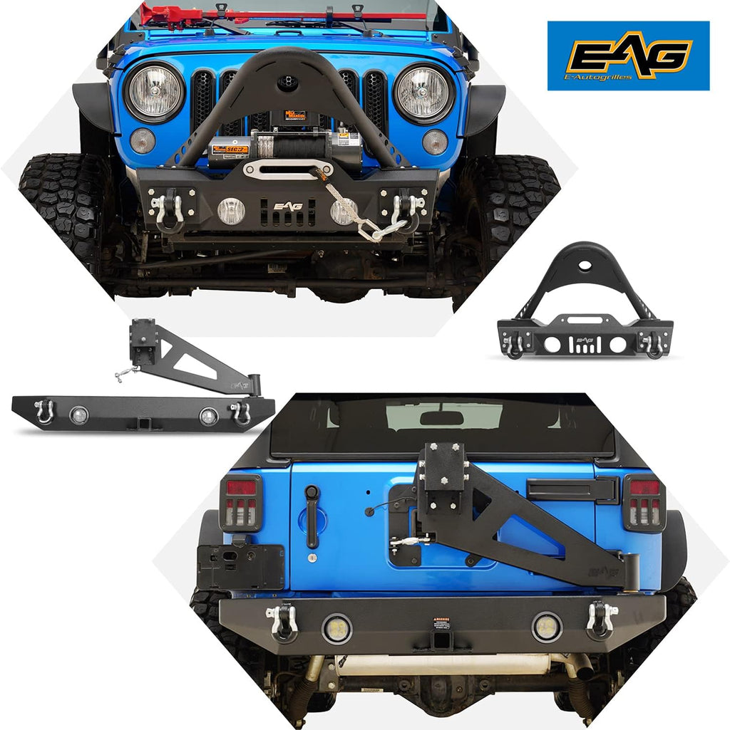 Front Bumper with Tire Carrier Combo M589