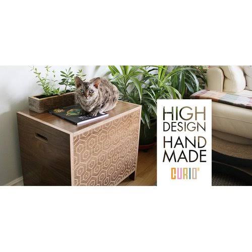 Maple Cat Litter Box U2476