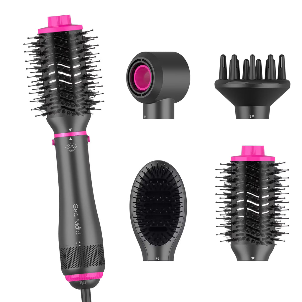 Black 4 in 1 Blow Dryer Brush A726000