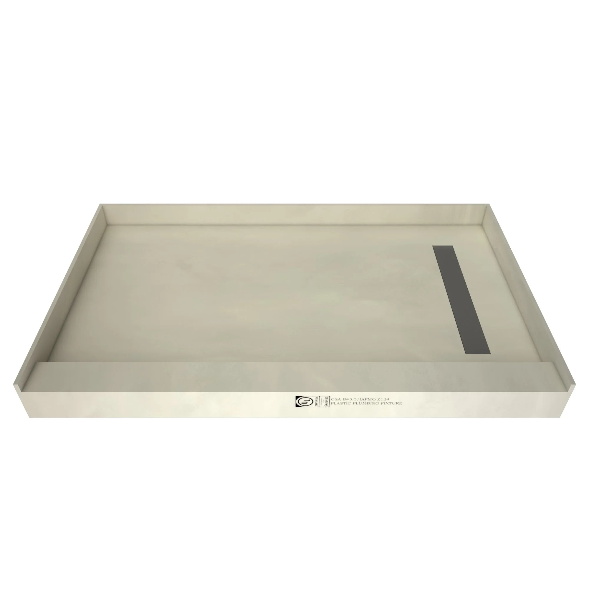Nickel 42" X 48" Rectangular Shower Base P5800