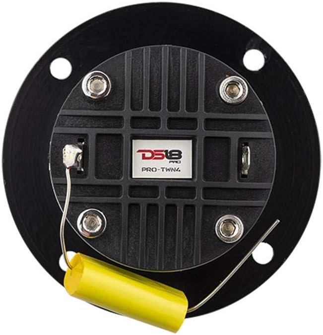 1" 280 Max 140W RMS 4 Ohms Neodymium Super Bullet Tweeter with Built in Crossover, Pack of 2 J8640